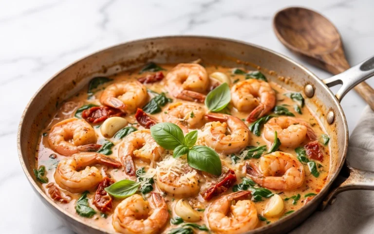 Tuscan Shrimp (One-Pan, 30-Minute Dinner)