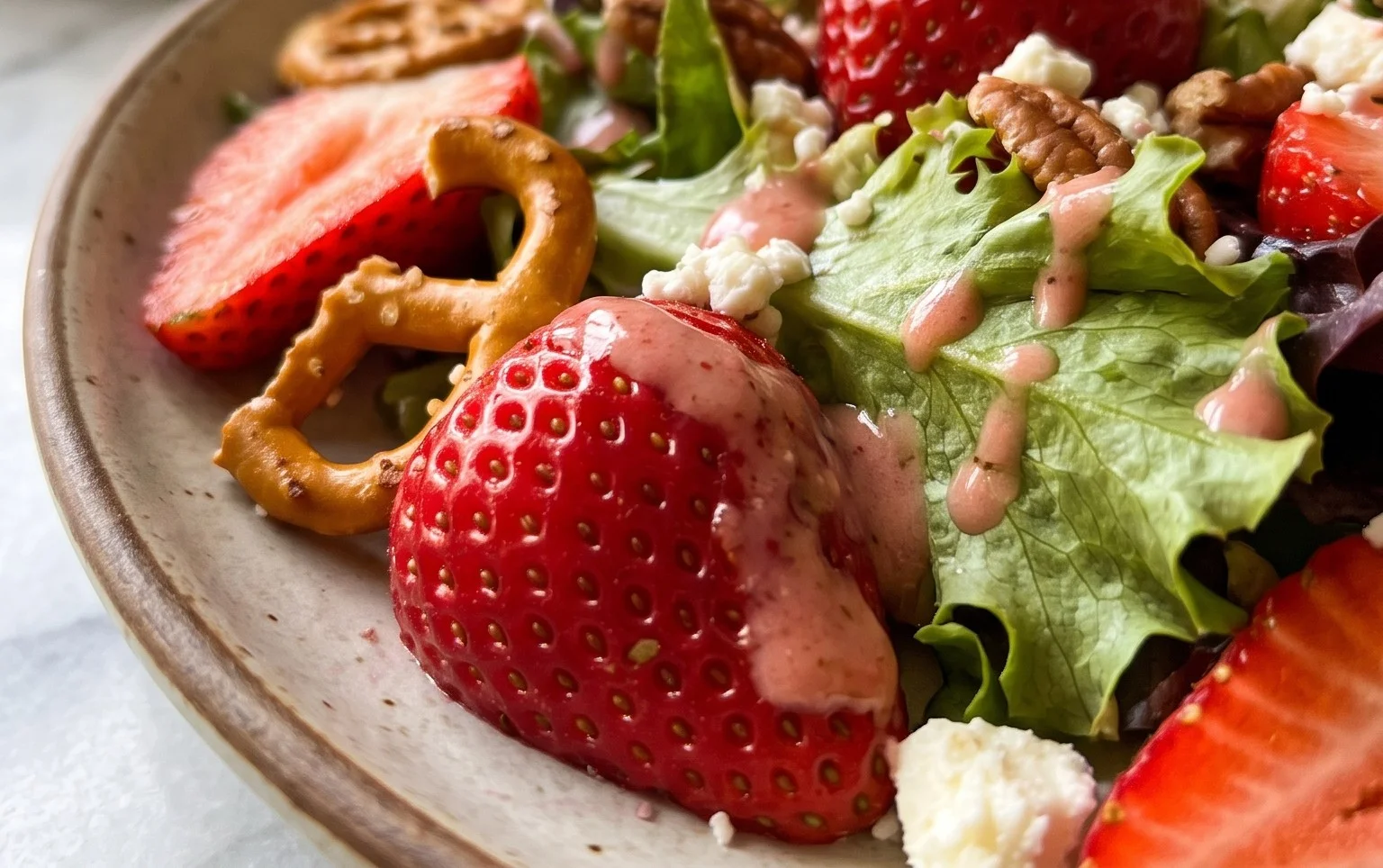 Strawberry Crunch Salad