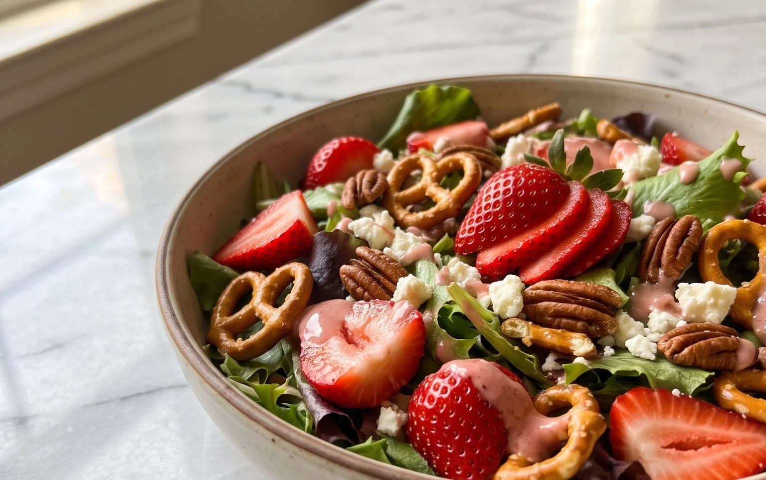 Strawberry Crunch Salad