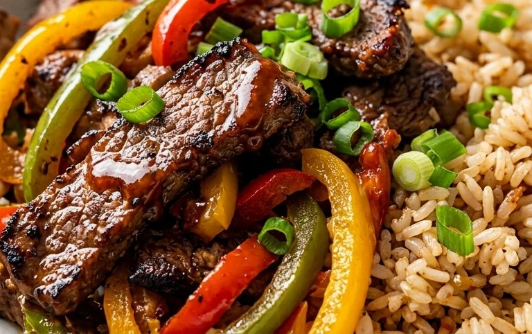 Beef Pepper Rice Bowl is a delicious meal option.