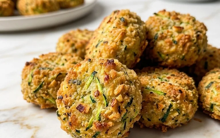 Zucchini Garlic Bites
