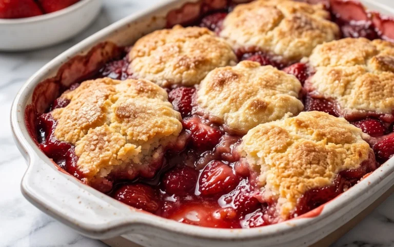 Strawberry Cobbler