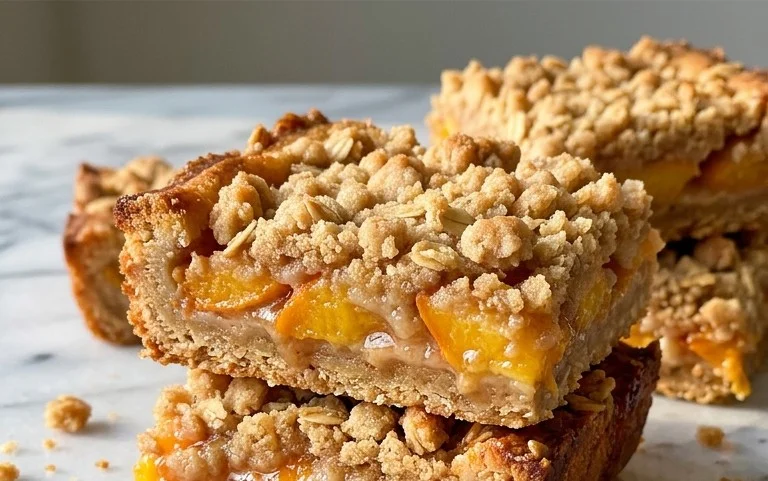 Fresh Peach Crum extractb Bars