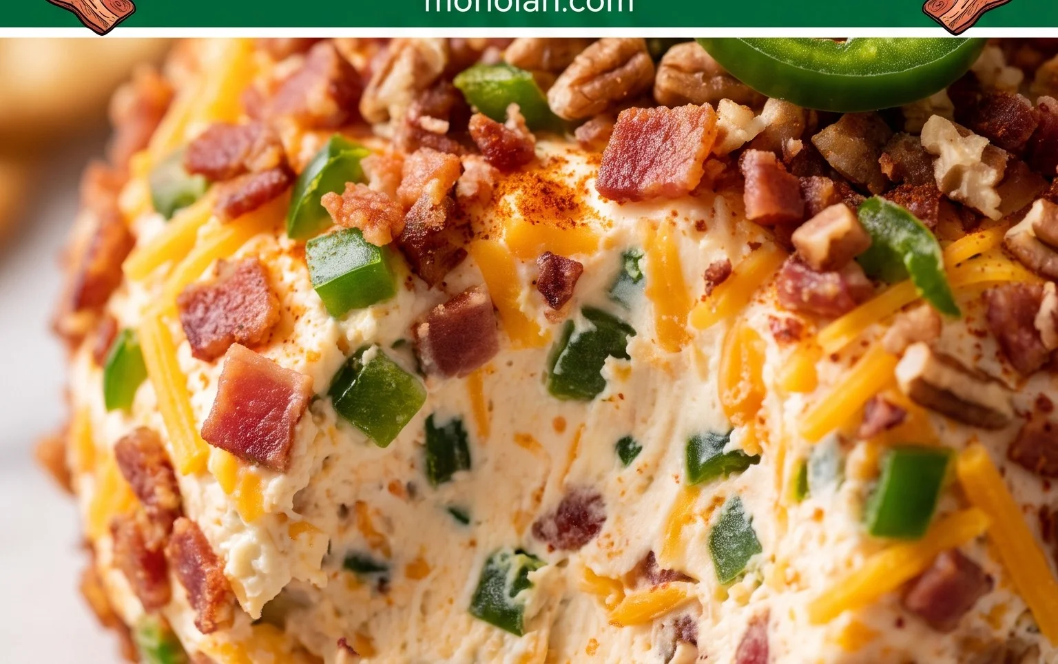 Jalapeno Popper Cheese Ball