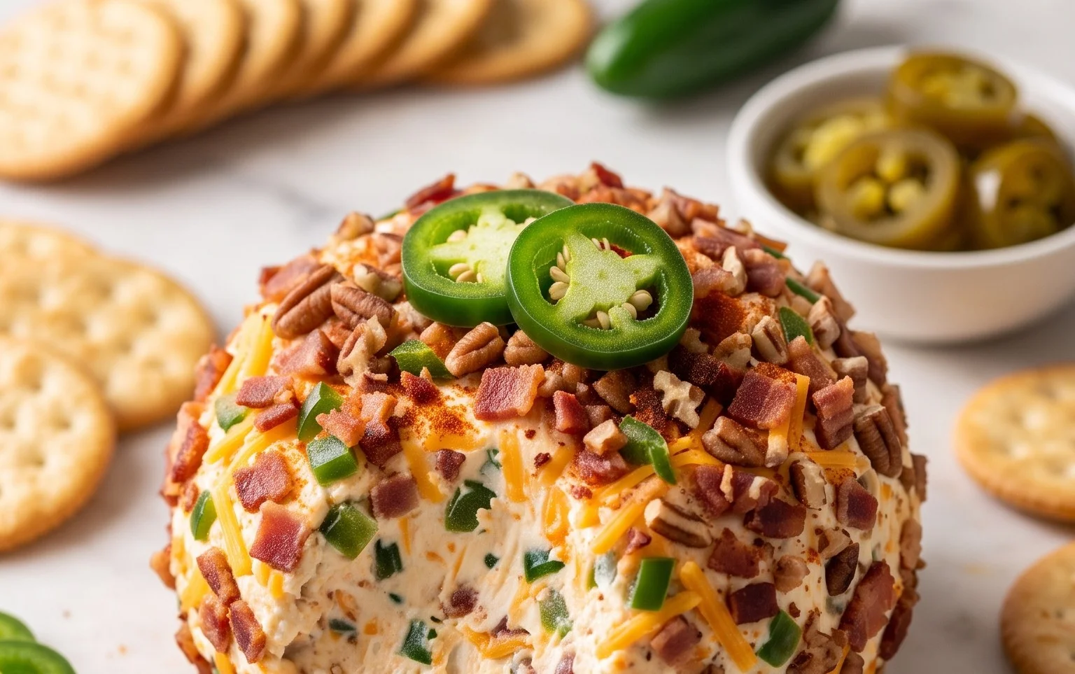 Jalapeno Popper Cheese Ball