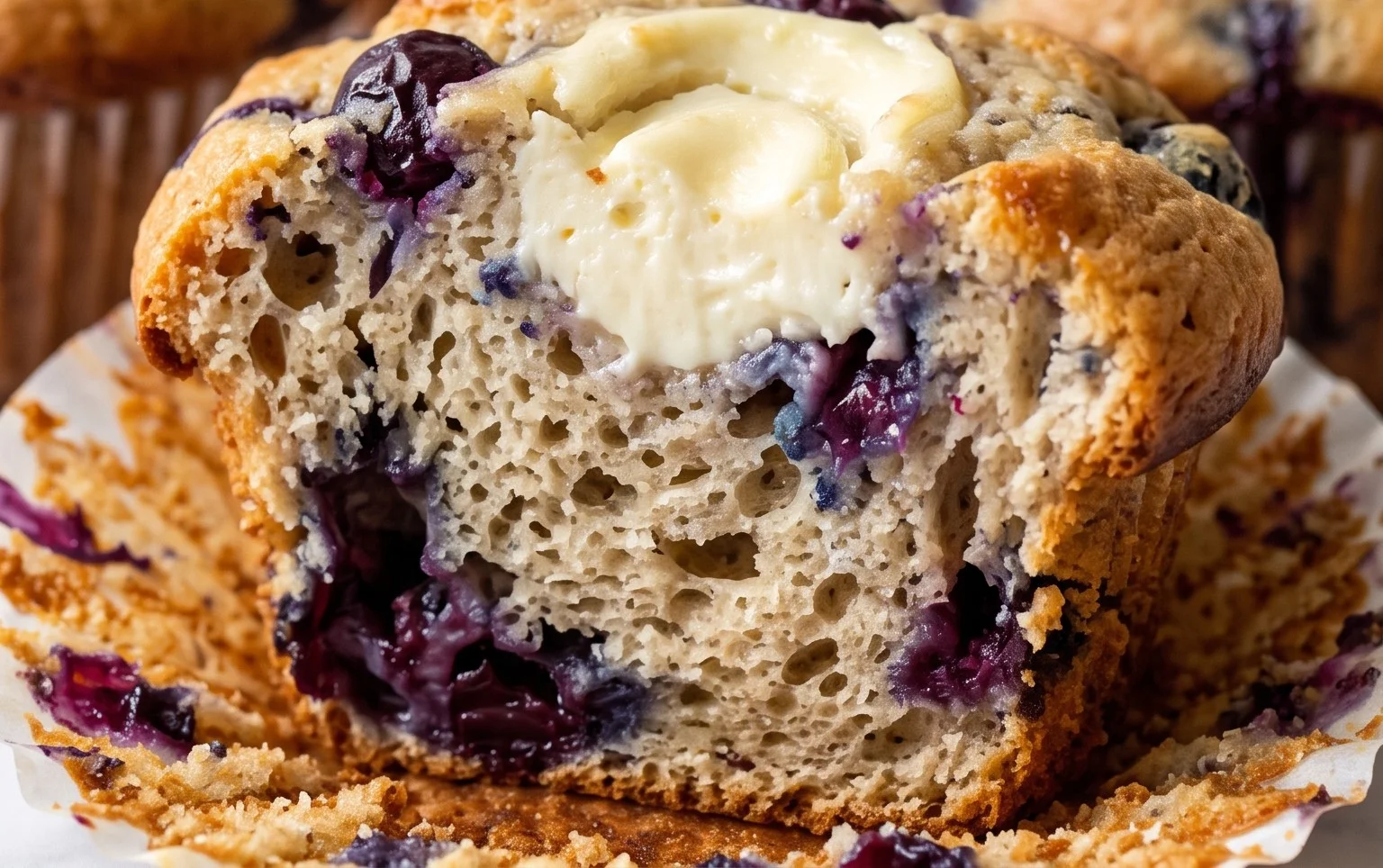 Berry Cream Cheese Muffins