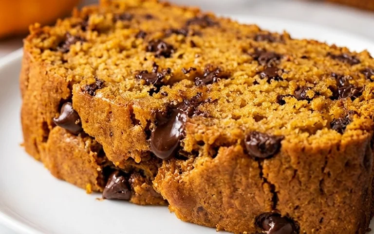 Pumpkin Chocolate Chip Bread