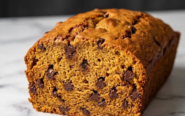 Pumpkin Chocolate Chip Bread