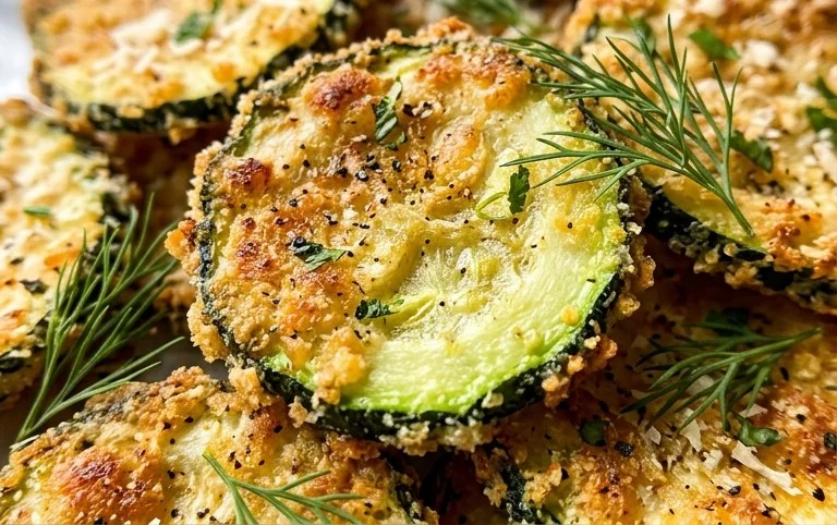 Crispy Baked Zucchini Chips