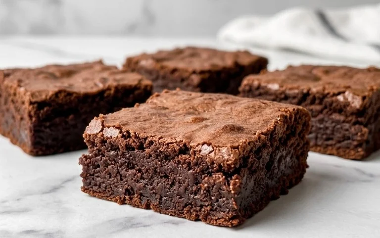 Flourless Chickpea Brownies (Vegan & Gluten Free)