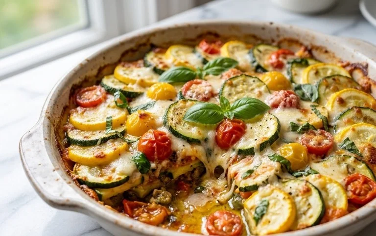 Zucchini Tomato Bake